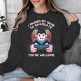 I Paused My Game To Graduate 2024 Gamer Graduation Unisex Sweatshirt
