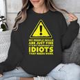 My People Skills Are Just Fine Sarcastic Introvert Unisex Sweatshirt