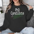 PhD Candidate Survivor Medical Doctors Graduation Doctor Unisex Sweatshirt