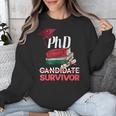 PhD PhD Graduation Gifts PhD Survivor T-Shirt Unisex Sweatshirt