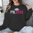 PhDiva PHD Student Graduation Degree Med Law School Unisex Sweatshirt