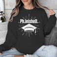 PhinisheD PhD Graduation Doctor Of Philosophy Unisex Sweatshirt