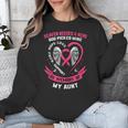Pink In Memory Of Loving Aunt Breast Cancer Memorial Unisex Sweatshirt Pink In Memory Of Loving Aunt Breast Cancer Memorial Unisex Sweatshirt
