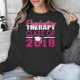 Pink Respiratory Therapist Class Of 2018 GraduationShirt Unisex Sweatshirt