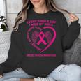 Pink Ribbon In Memory Of My Niece Breast Cancer Awareness Unisex Sweatshirt