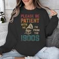 Please Be Patient With Me I'm From The 1900s Cool Gramophone Unisex Sweatshirt