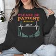 Please Be Patient With Me I'm From The 1900s Heart Beat Unisex Sweatshirt
