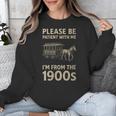 Please Be Patient With Me I'm From The 1900s Horse Carriage Unisex Sweatshirt Please Be Patient With Me I'm From The 1900s Horse Carriage Unisex Sweatshirt