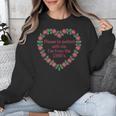 Please Be Patient With Me I'm From The 1900S Vintage Floral Unisex Sweatshirt