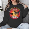 Please Be Patient With Me I'm From The 1900s Vintage Meme Unisex Sweatshirt Please Be Patient With Me I'm From The 1900s Vintage Meme Unisex Sweatshirt