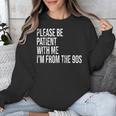 Please Be Patient With Me I’m From The 90s Kid Nostalgia Unisex Sweatshirt