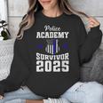Police Academy Survivor 2025 Graduation Police School Unisex Sweatshirt