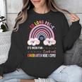 Pre k Graduation Class 2025 Graduate Pre-k Rainbow Girls Unisex Sweatshirt