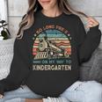 Pre-k Graduation To Kindergarten Retro Vintage Train Kids Unisex Sweatshirt