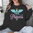 Pre-Med Women Pre Med Princess Graduation Unisex Sweatshirt
