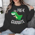 Preschool Graduation Preschooler Dinosaur Pre-K Dino Kids Unisex Sweatshirt