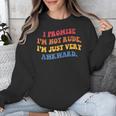 I Promise I'm Not Rude I'm Just Very Awkward Introvert Unisex Sweatshirt