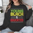 Proud African American Educated Graduation Unisex Sweatshirt