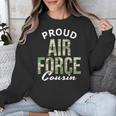 Proud Air Force Cousin Deployment Homecoming Graduation Unisex Sweatshirt