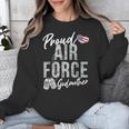 Proud Air Force Godmother US Air Force Graduation Godmother Unisex Sweatshirt