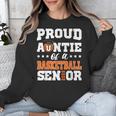 Proud Auntie Of a Basketball Senior 2026 Graduation Gifts Unisex Sweatshirt
