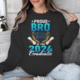 Proud Brother Of Two 2024 Graduates Twin Family Graduation Unisex Sweatshirt