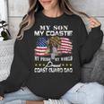 Proud Coast Guard Dad Coast Guard Graduation Dad Unisex Sweatshirt