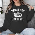 Proud Dad Of A 2024 Graduate Grad Class Of 2024 Graduation Unisex Sweatshirt