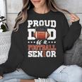 Proud Dad Of a Football Senior 2026 Graduation Unisex Sweatshirt