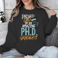 Proud Dad PhD Doctoral Graduation Doctorate Degree EdD PsyD Unisex Sweatshirt