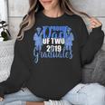 Proud Dad Of Two 2019 Graduates Twin Papa Graduation Unisex Sweatshirt