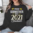 Proud Godmother Of A 2021 Graduate Graduation Clothes MBA Unisex Sweatshirt