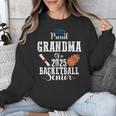Proud Grandma Of 2025 Basketball Senior Graduation Day Unisex Sweatshirt