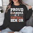 Proud Grandma Of a Football Senior 2026 Graduation Unisex Sweatshirt