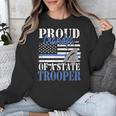 Proud Grandpa Of a State Trooper Police Officer Graduation Unisex Sweatshirt