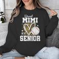 Proud Mimi Of A 2026 Senior Baseball Graduation Leopard Unisex Sweatshirt