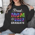 Proud Mom Of a 2022 Graduate Matching Tie Dye Graduation Unisex Sweatshirt