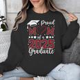 Proud Mom Of 2025 Senior Graduate Matching Family Graduation Unisex Sweatshirt