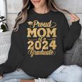 Proud Mom Of a Class Of 2024 Graduate Senior Graduation Unisex Sweatshirt