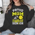 Proud Mom Of a Softball Senior Class Of 2025 Graduation Unisex Sweatshirt