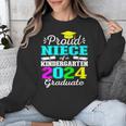 Proud Niece Of Kindergarten Graduate 2024 Graduation Niece Unisex Sweatshirt