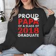 Proud Papa Of A Class Of 2018 Graduate Shirt Graduation Unisex Sweatshirt