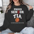 Proud Senior Tia 2026 Graduation Basketball Player Unisex Sweatshirt