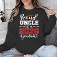 Proud Uncle Of A 2026 Graduate Senior Family Graduation Unisex Sweatshirt