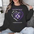 Purple In Memory Of My Dad Pancreatic Cancer Awareness Unisex Sweatshirt Purple In Memory Of My Dad Pancreatic Cancer Awareness Unisex Sweatshirt