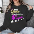 Queen 6th Grade Graduation For Girls Unisex Sweatshirt