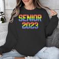 Rainbow LGBT Pride Senior 2023 Graduation Unisex Sweatshirt