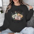 Raised On 90's Country Music Lover Nostalgia Retro Vibe Unisex Sweatshirt