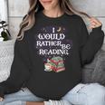 I Would Rather Be Reading Bookworm Book Lover Librarian Kids Unisex Sweatshirt I Would Rather Be Reading Bookworm Book Lover Librarian Kids Unisex Sweatshirt