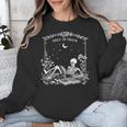 Read In Peace Skeleton Reading Book Halloween Bookish Unisex Sweatshirt
